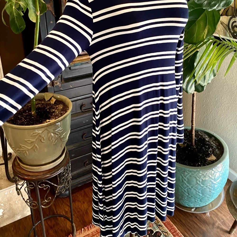 Anthropologie Turtleneck Swing Dress - Picture 9 of 14
